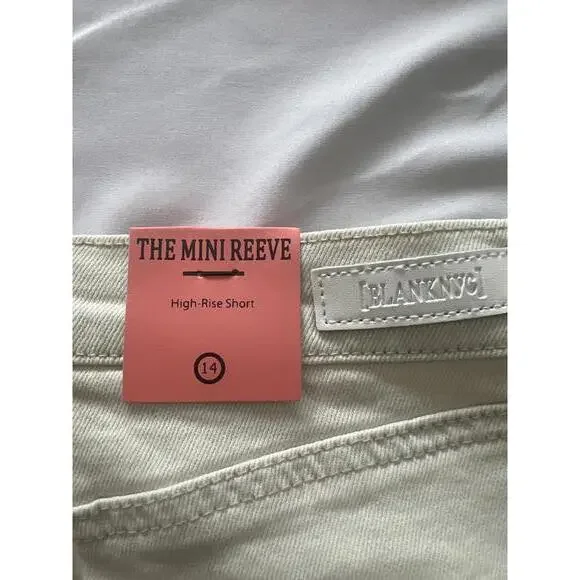 Blank NYC Mini Reeve Distressed Embroidered Denim Shorts -Girls 14 - Picture 7 of 7